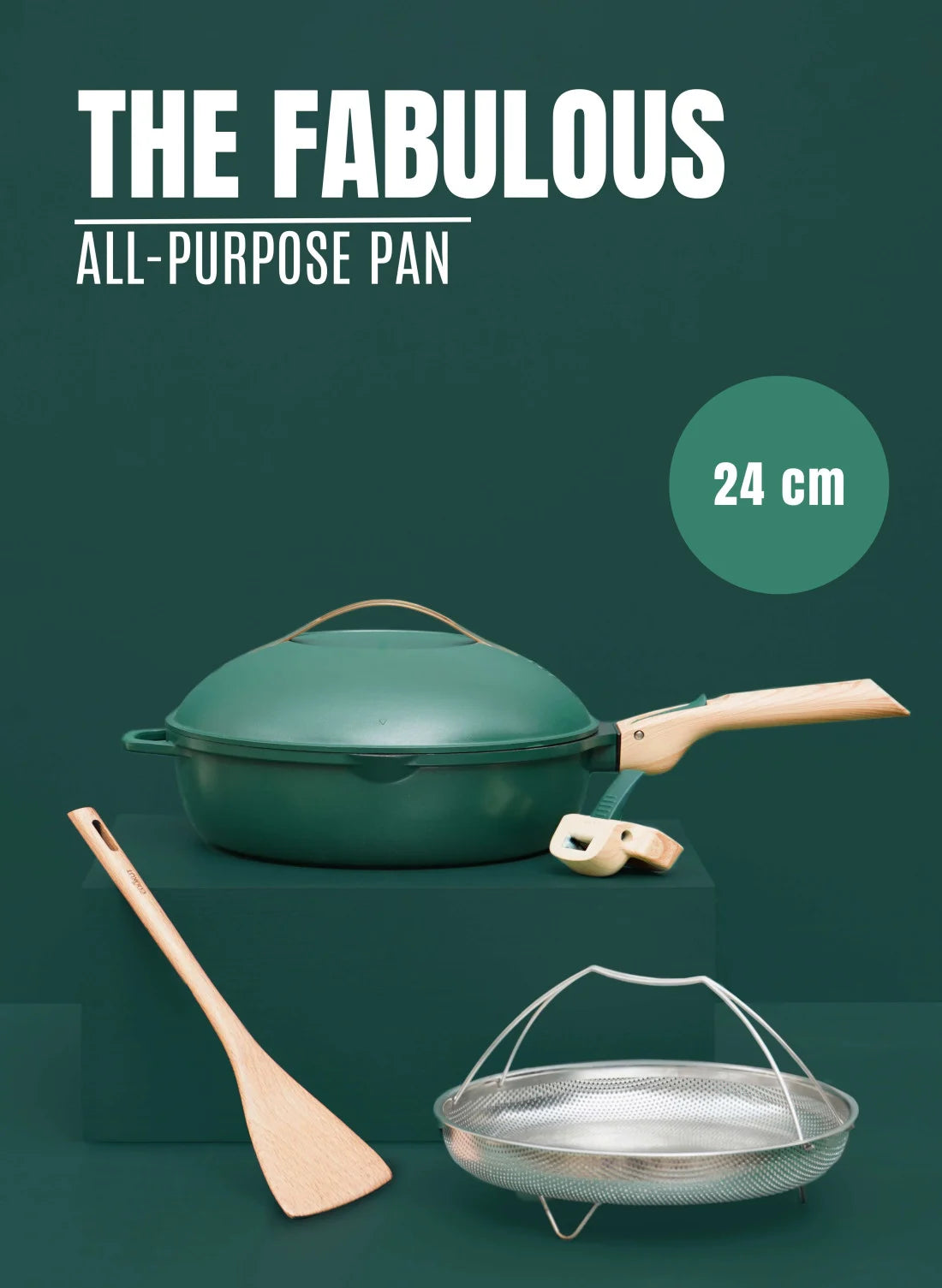 Cookut The Fabulous Pan 28CM - Green