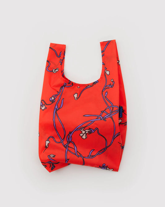 BAGGU Baby Reusable Bag - Red Snapdragon