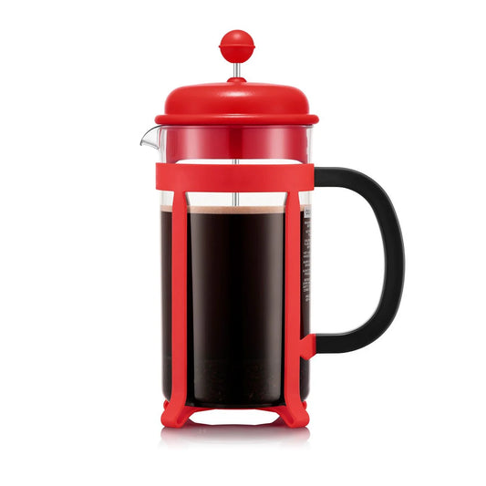 bodum java french press 8cup 1.0l in red