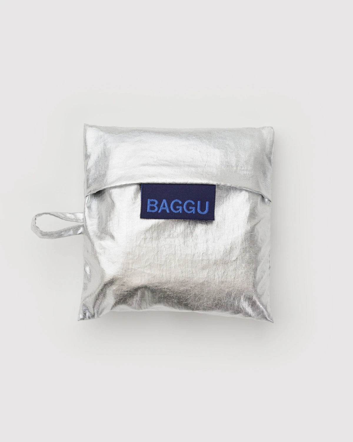 BAGGU Baby Reusable Bag - Chrome Metallic