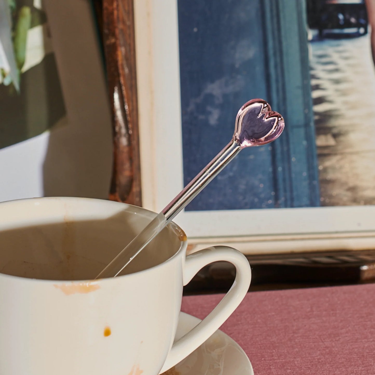 Lepelclub Set of Two Heart Spoons