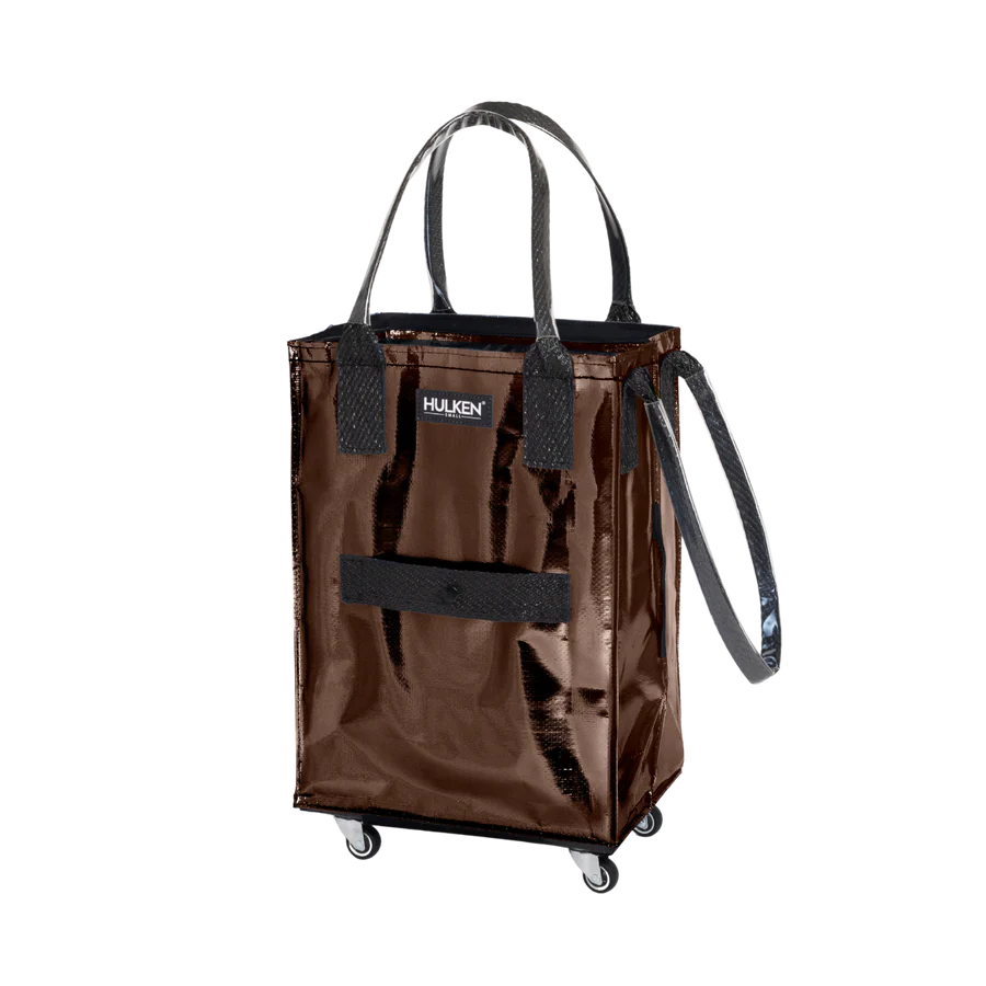 Hulken Original Rolling Small Tote Bag  - Chocolate Brown