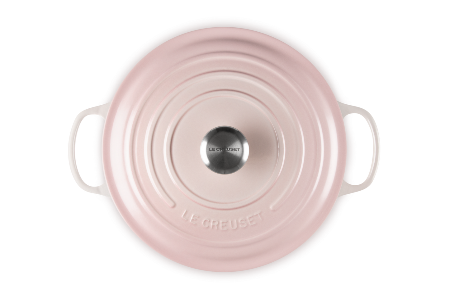 Le Creuset Signature Round Casserole Shell Pink 28cm
