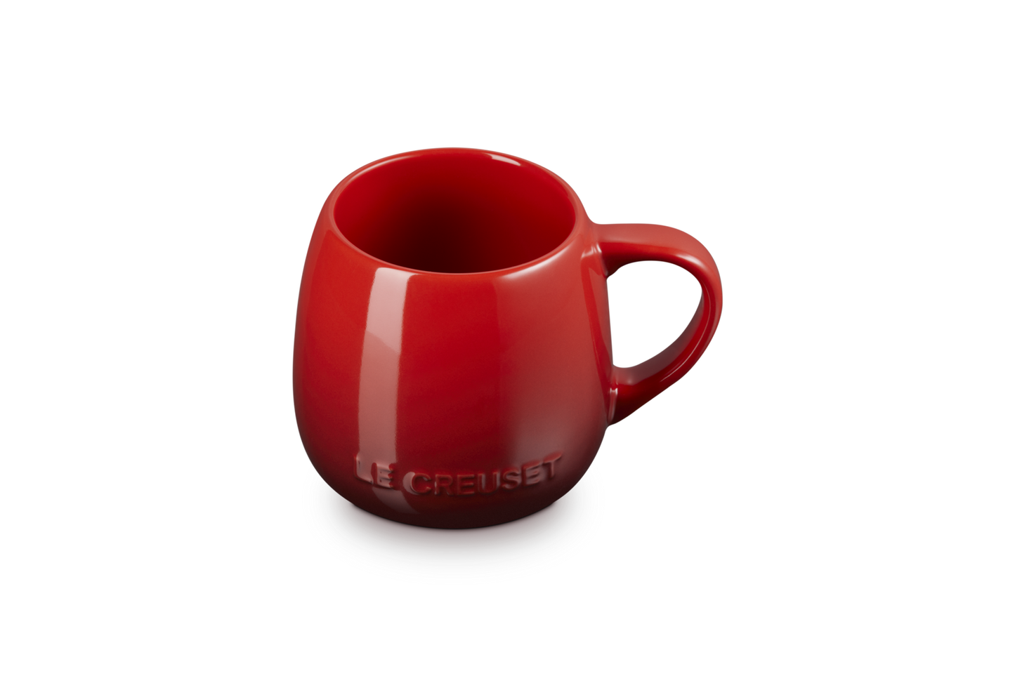 Le Creuset Stoneware Coupe Sphere Mug 320ml Cerise