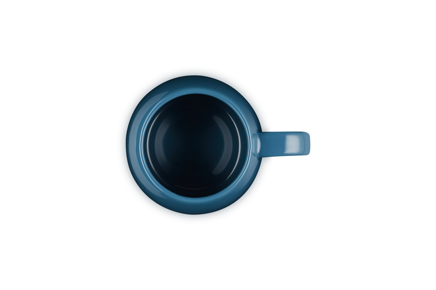 Le Creuset Stoneware Coupe Sphere Mug 320ml Deep Teal