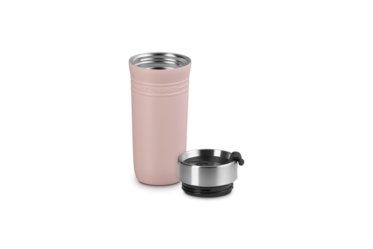 Le Creuset Travel Mug 350ML Shell Pink