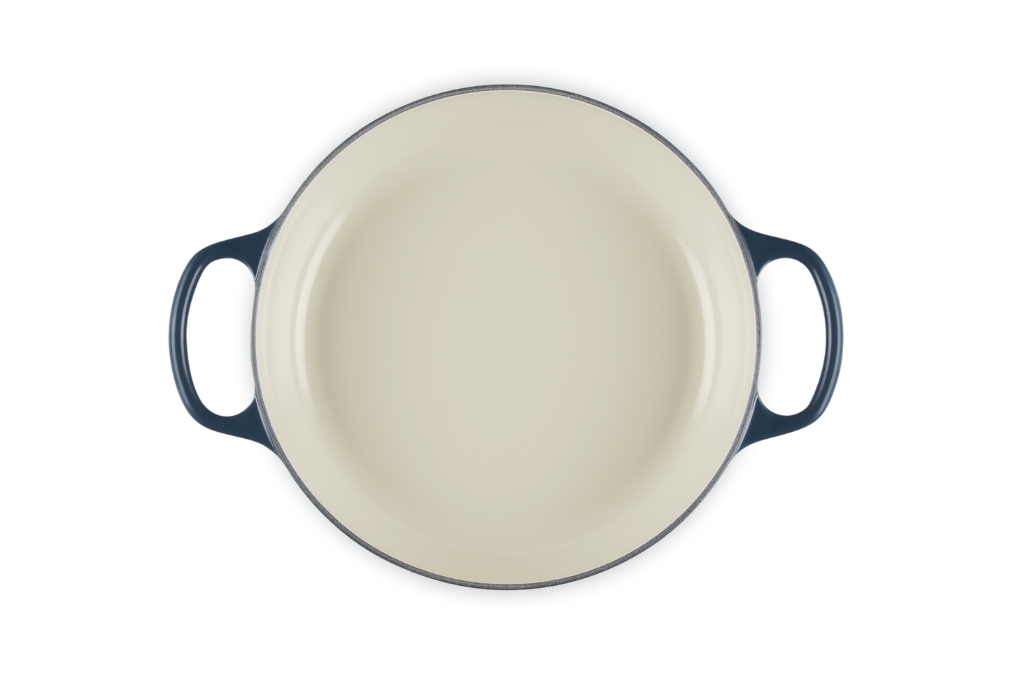 Le Creuset Cast Iron Shallow Casserole - Nuit 26cm