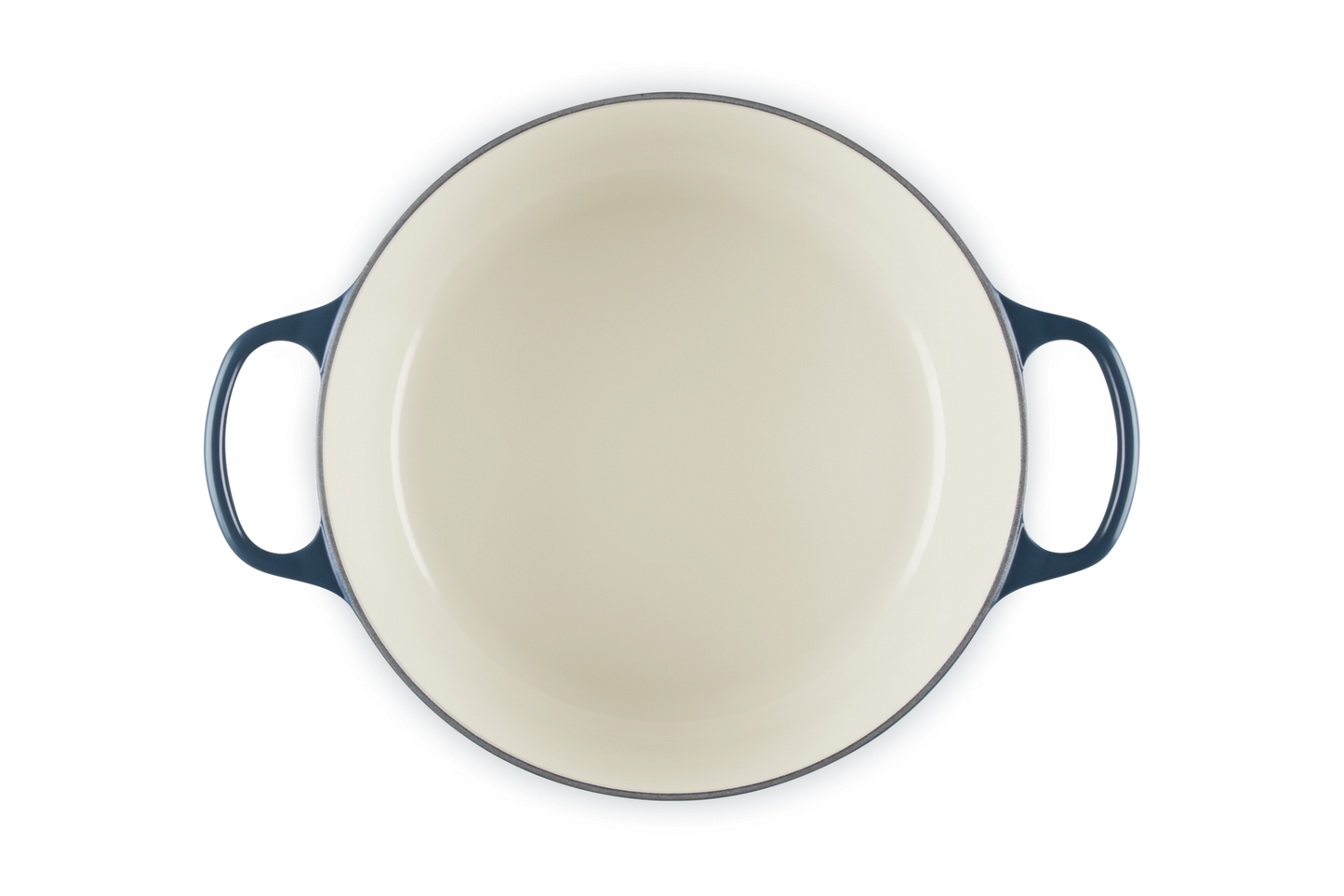 Le Creuset Cast Iron Round Casserole - Nuit 28cm