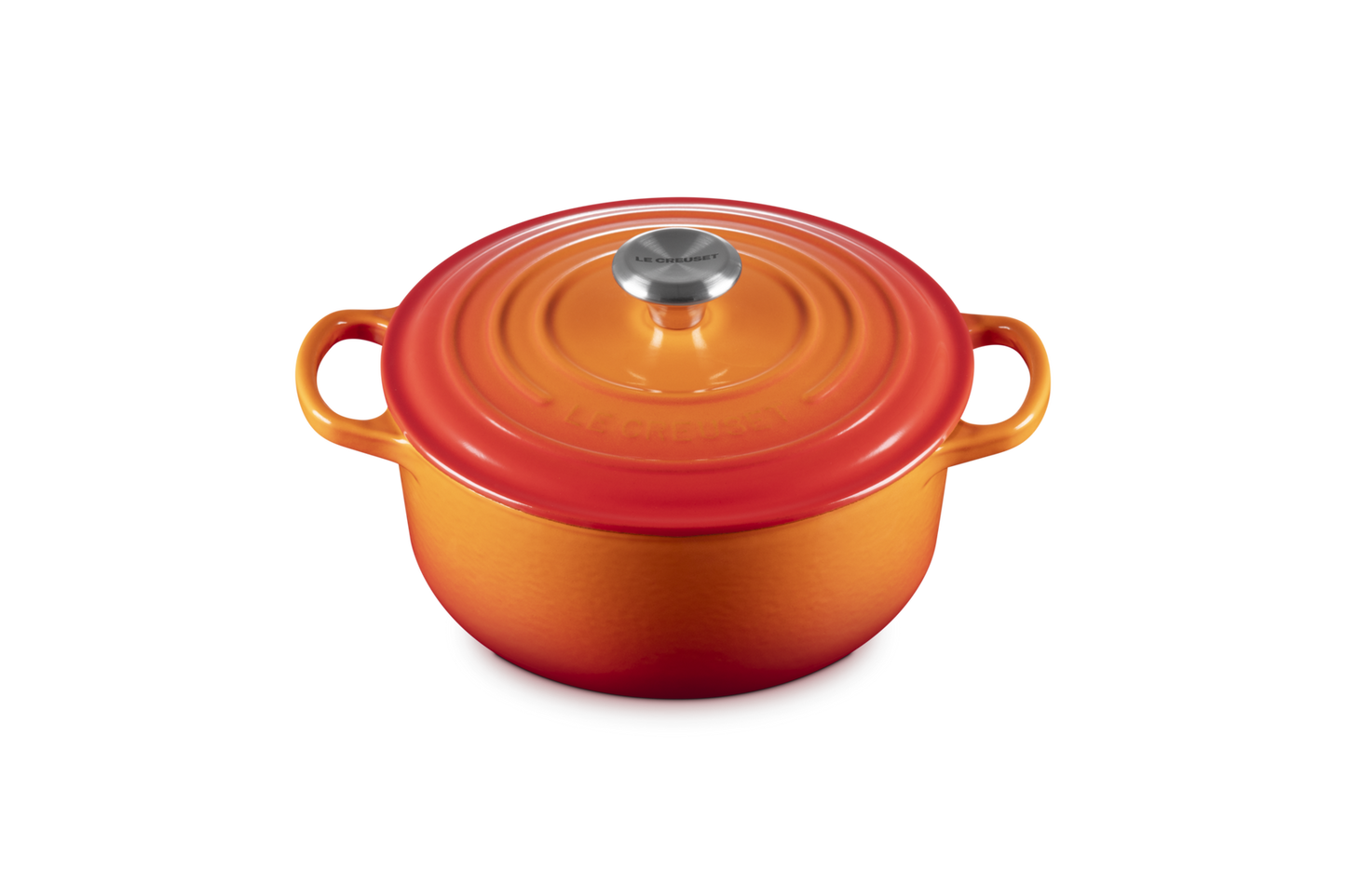 Le Creuset Signature Round Casserole Volcanic 20cm