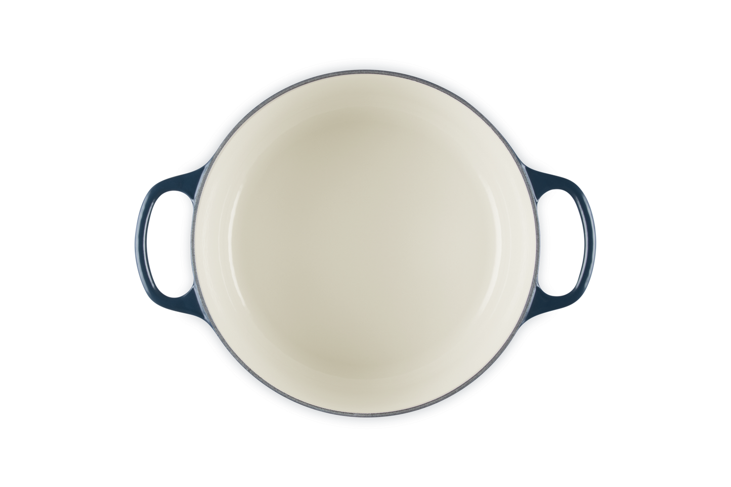 Le Creuset Cast Iron Round Casserole - Nuit 24cm