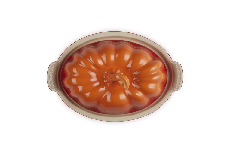 Le Creuset Pumpkin Butter Dish in Volcanic