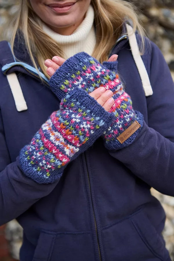 Pachamama Killarney Pure Merino Handwarmer Denim