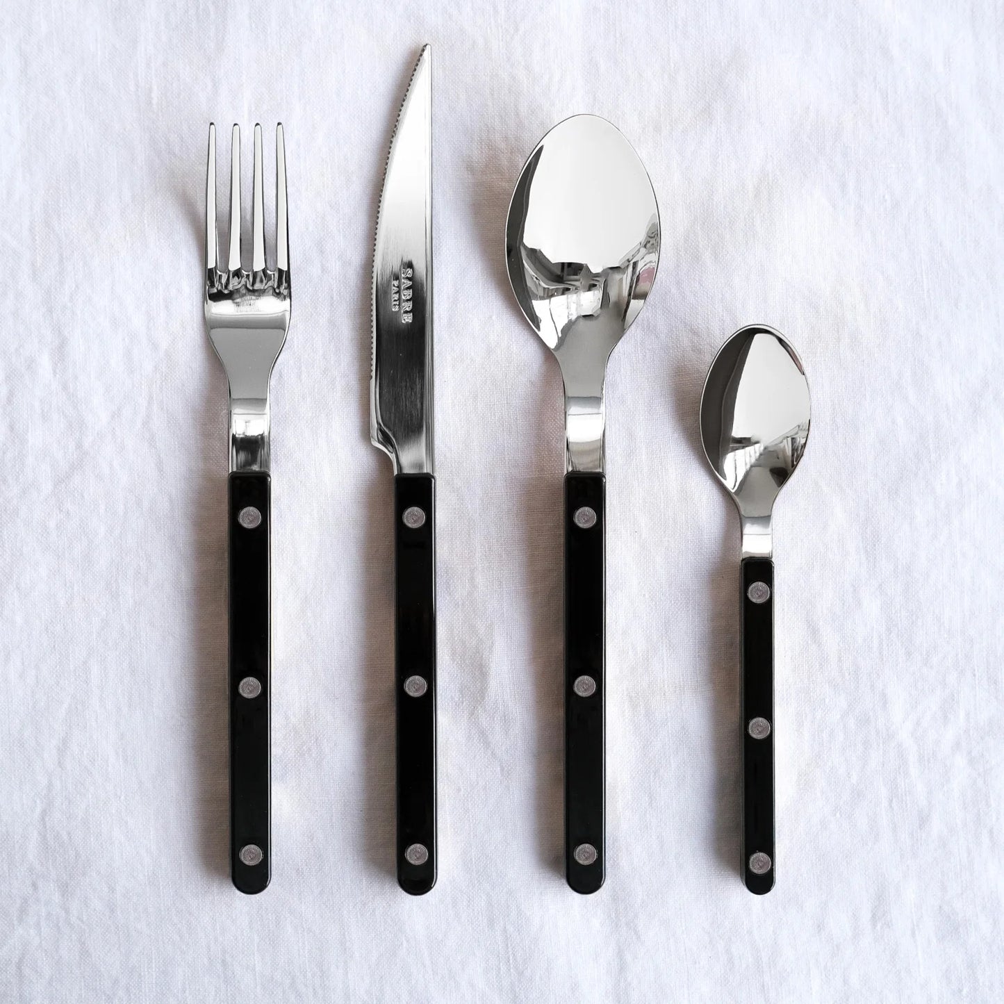 SABRE PARIS Soup Spoon - Bistrot Solid Black