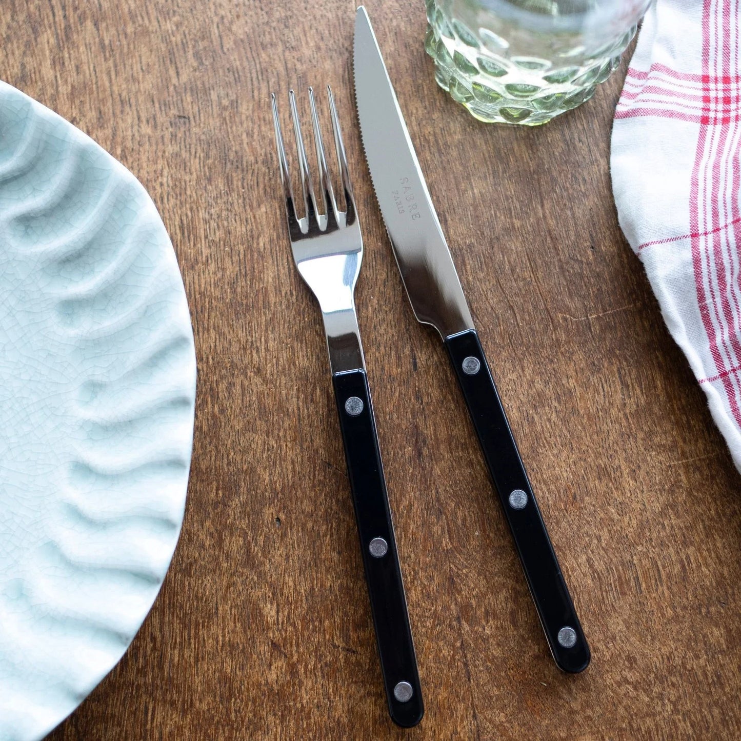 SABRE PARIS Dinner Knife - Bistrot Solid Black