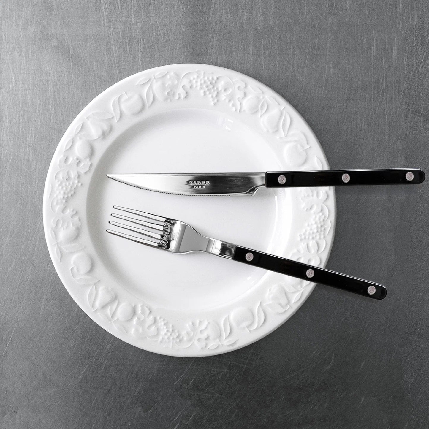SABRE PARIS Dinner Knife - Bistrot Solid Black