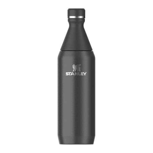 stanley all day slim water bottle in black