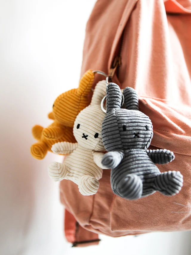 Miffy Corduroy ECO Keyring - Pink