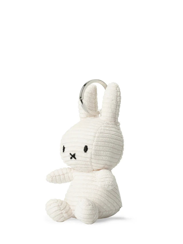 Miffy Corduroy ECO Keyring - Off White