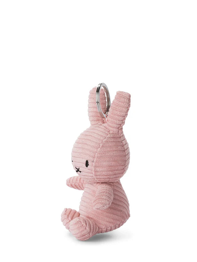 Miffy Corduroy ECO Keyring - Pink