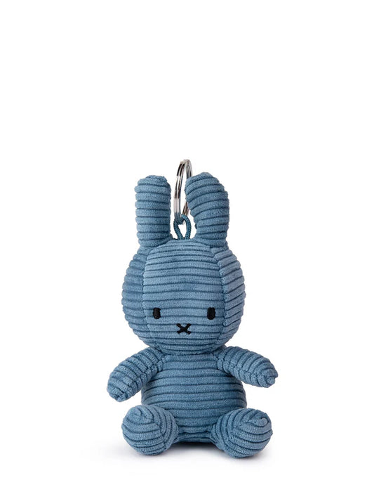 Miffy Corduroy ECO Keyring - Aviator Blue