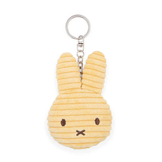 Miffy Corduroy ECO Keyring - Buttercream 10cm
