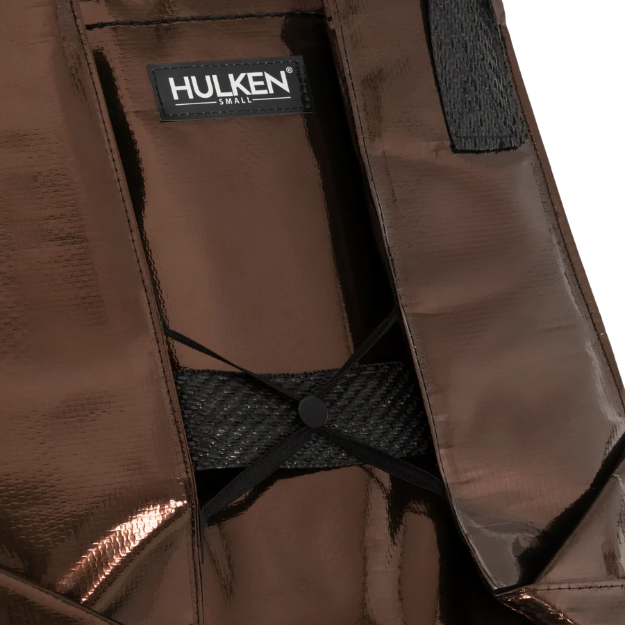 Hulken Original Rolling Small Tote Bag  - Chocolate Brown