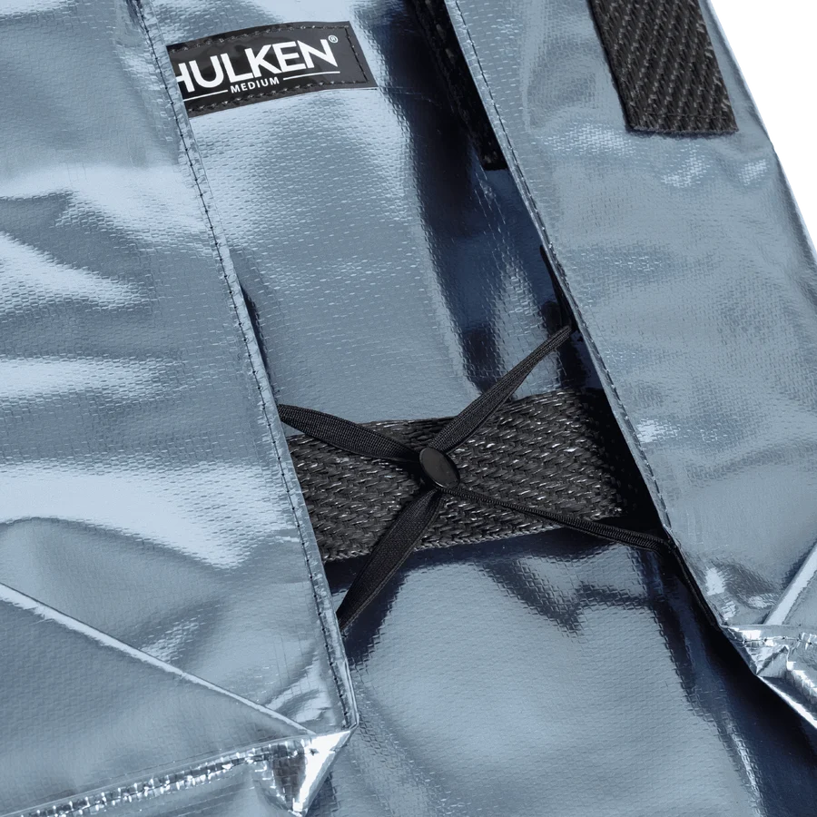 Hulken Original Rolling Medium Tote Bag - Crystal Blue