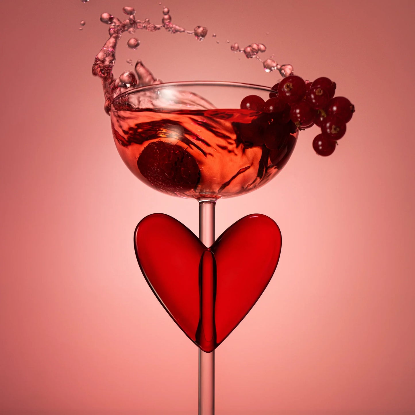 Lepelclub Heart Coupe Red