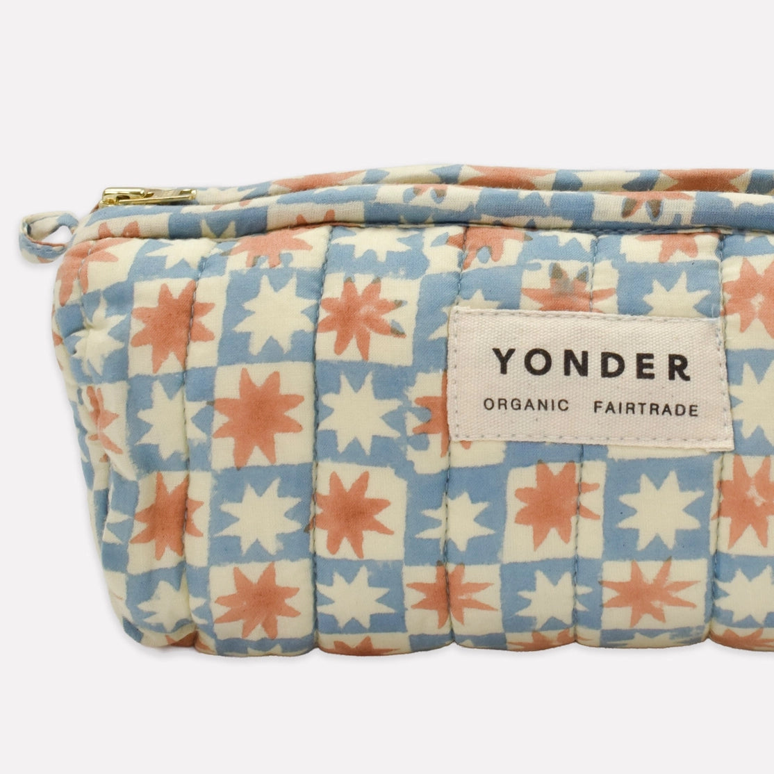 YONDER Quilted Barrel Case - Sky Pinwheel
