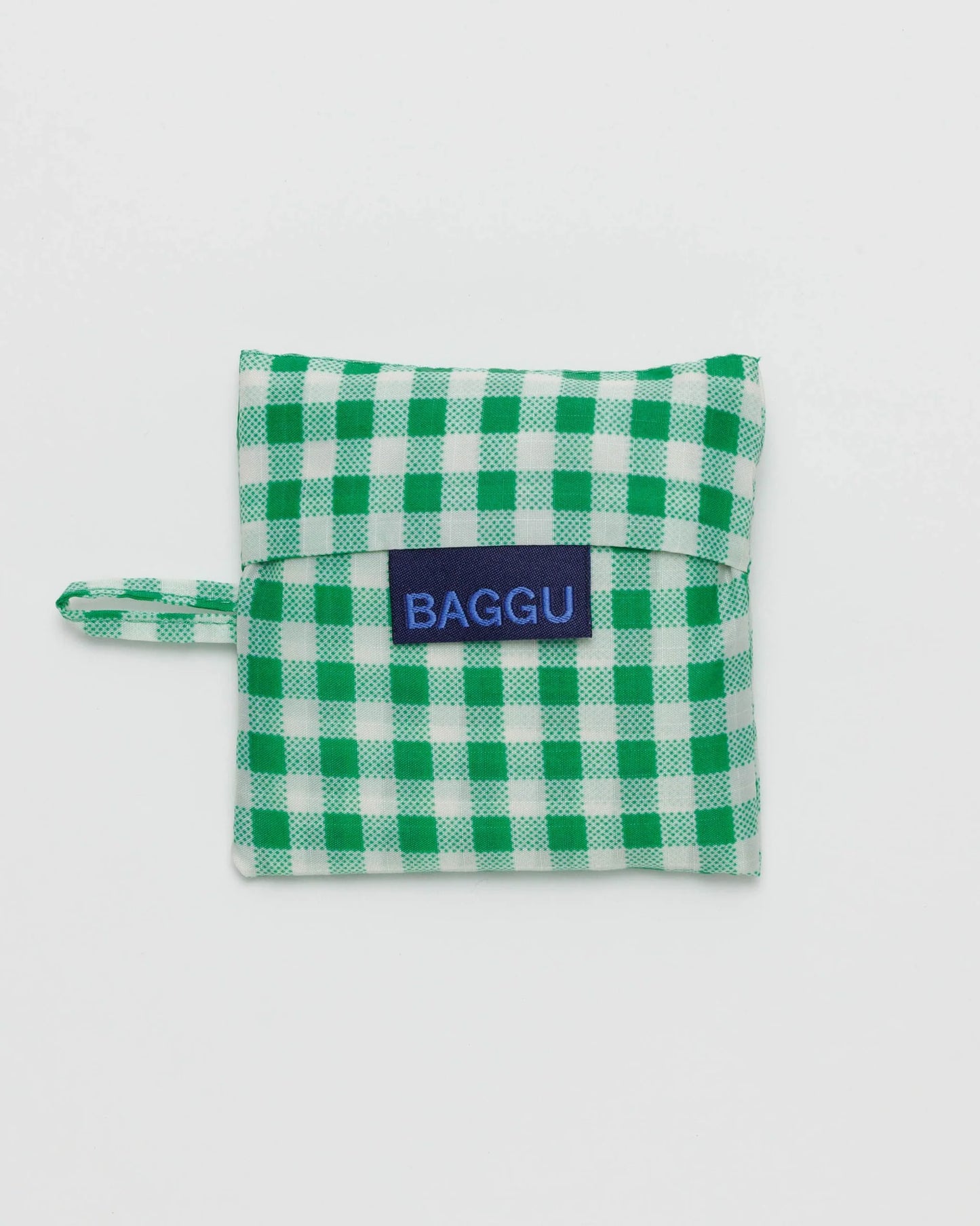 BAGGU Baby Reusable Bag - Green Gingham