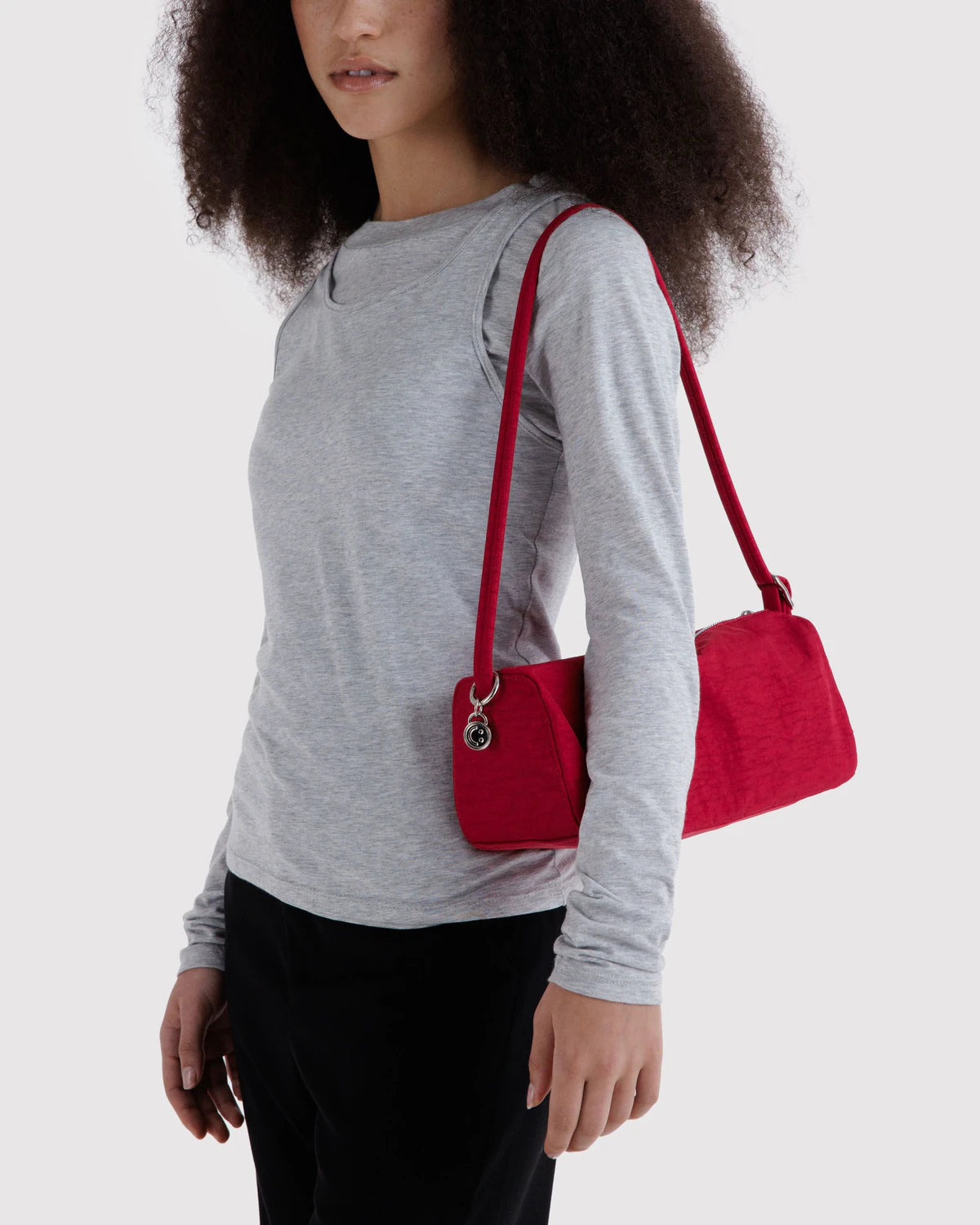BAGGU Nylon Loaf Bag - Cherry