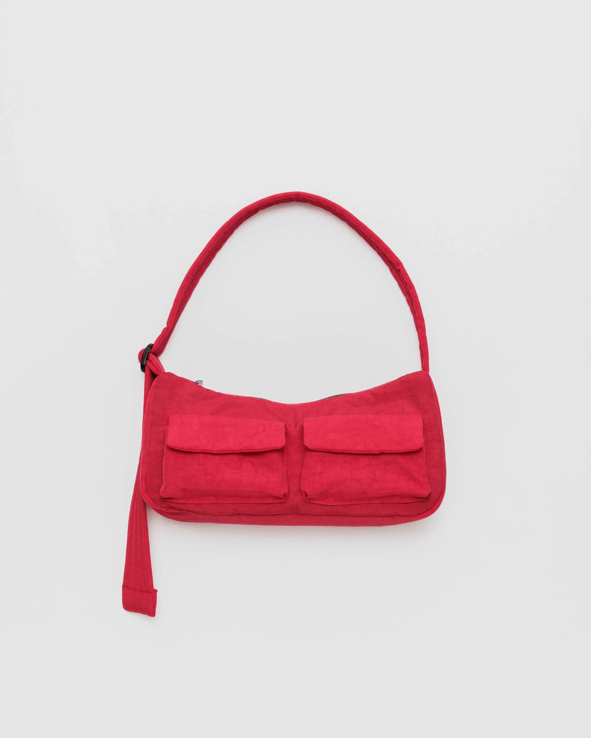 BAGGU cargo shoulder bag in candy apple red