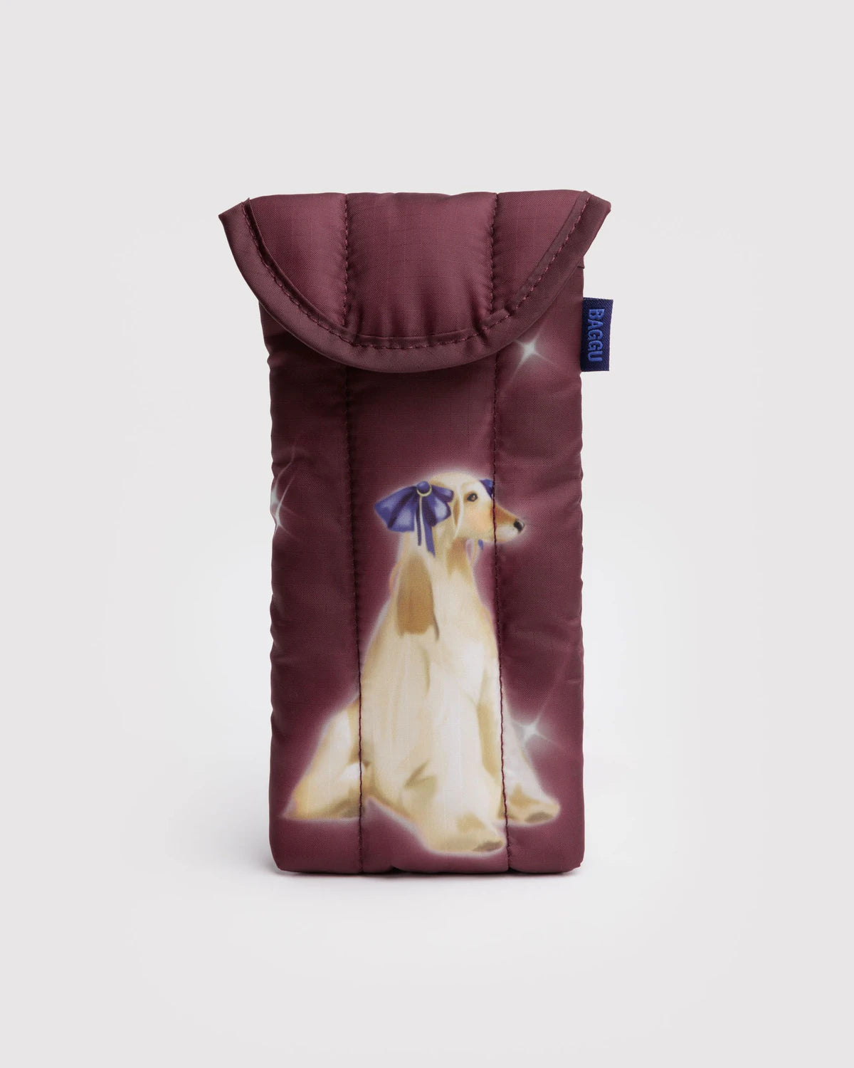 BAGGU Puffy Glasses Sleeve - Fancy Dogs