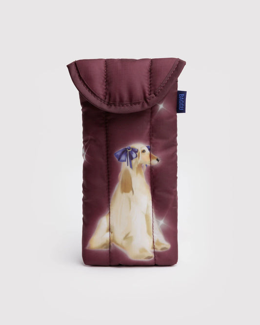 BAGGU Puffy Glasses Sleeve - Fancy Dogs