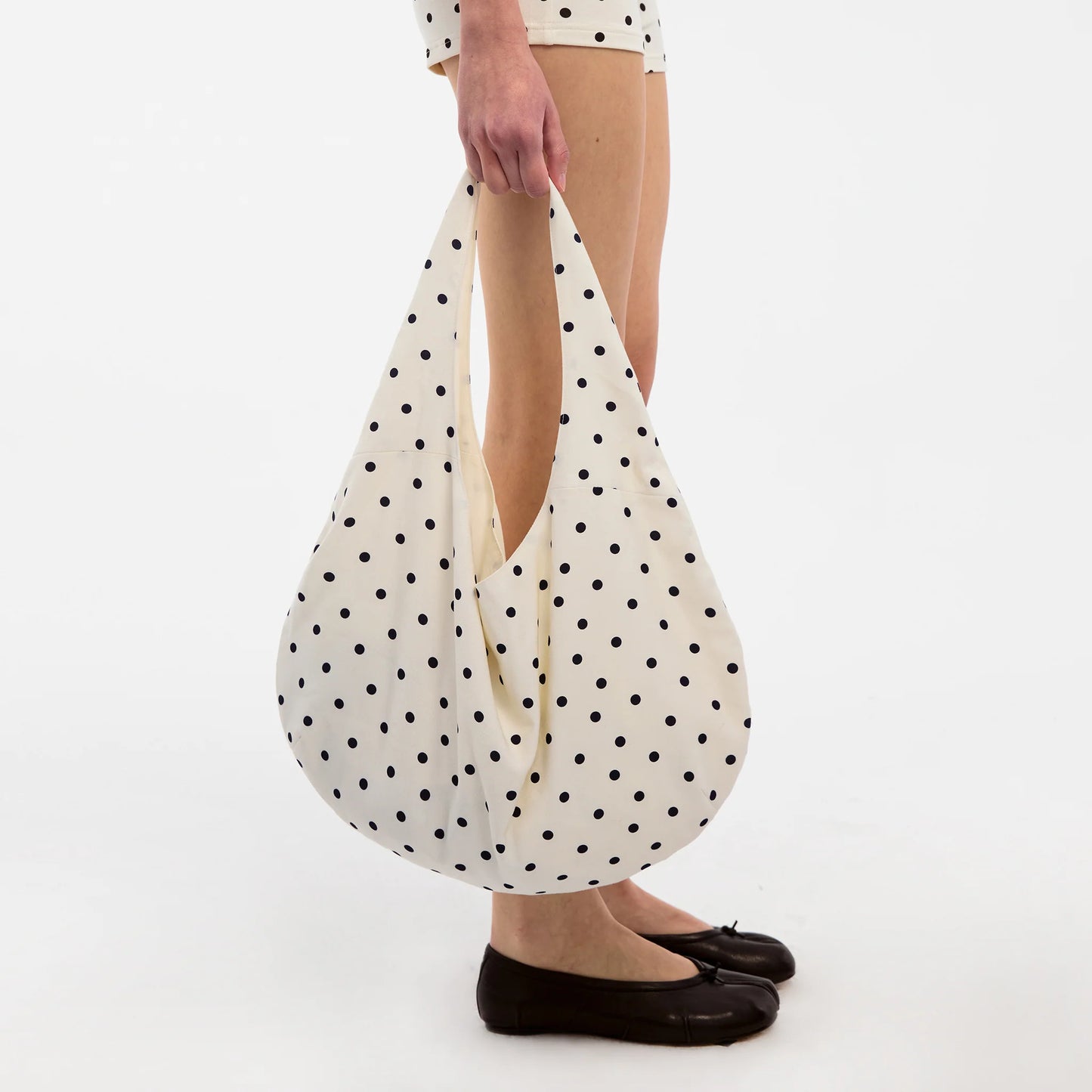 CUBIC Polka Dot Casual Bag - Beige