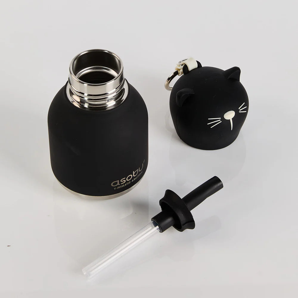 Asobu Mini Black Cat Bestie Bottle
