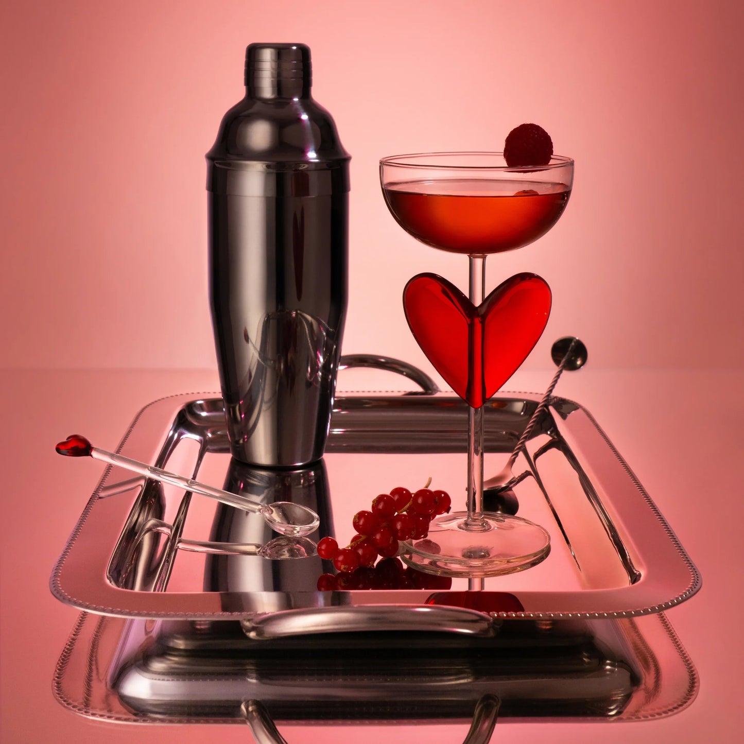 Lepelclub Heart Coupe Red