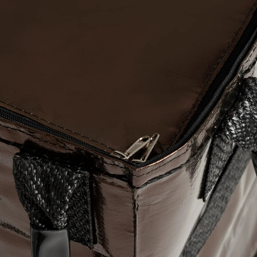 Hulken Original Rolling Small Tote Bag  - Chocolate Brown