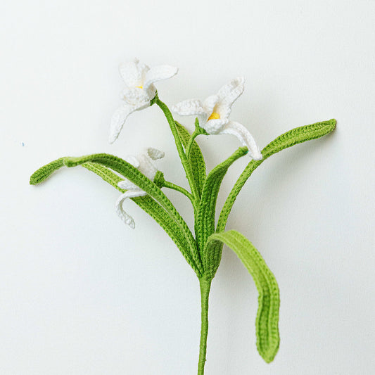 Handmade Crochet Flowers - Orchid