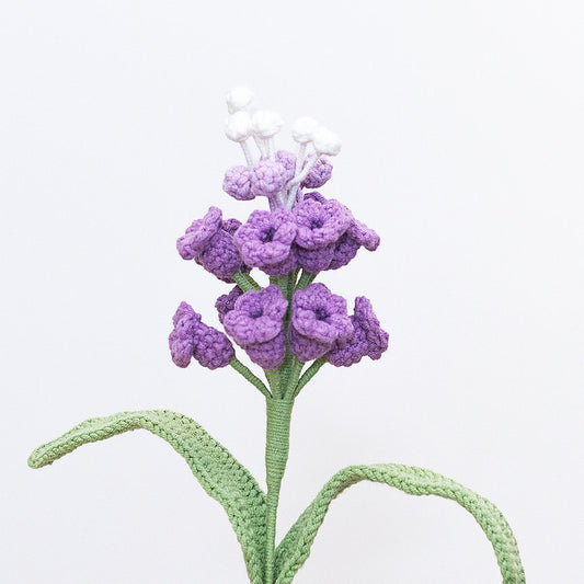 handmade crochet flower - Purple grape hyacinth 