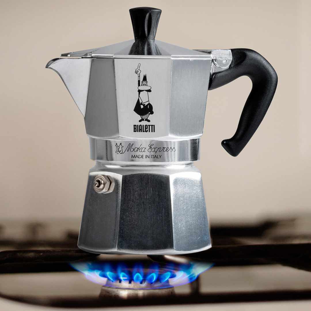 BIALETTI Moka Express Silver 3 Cup