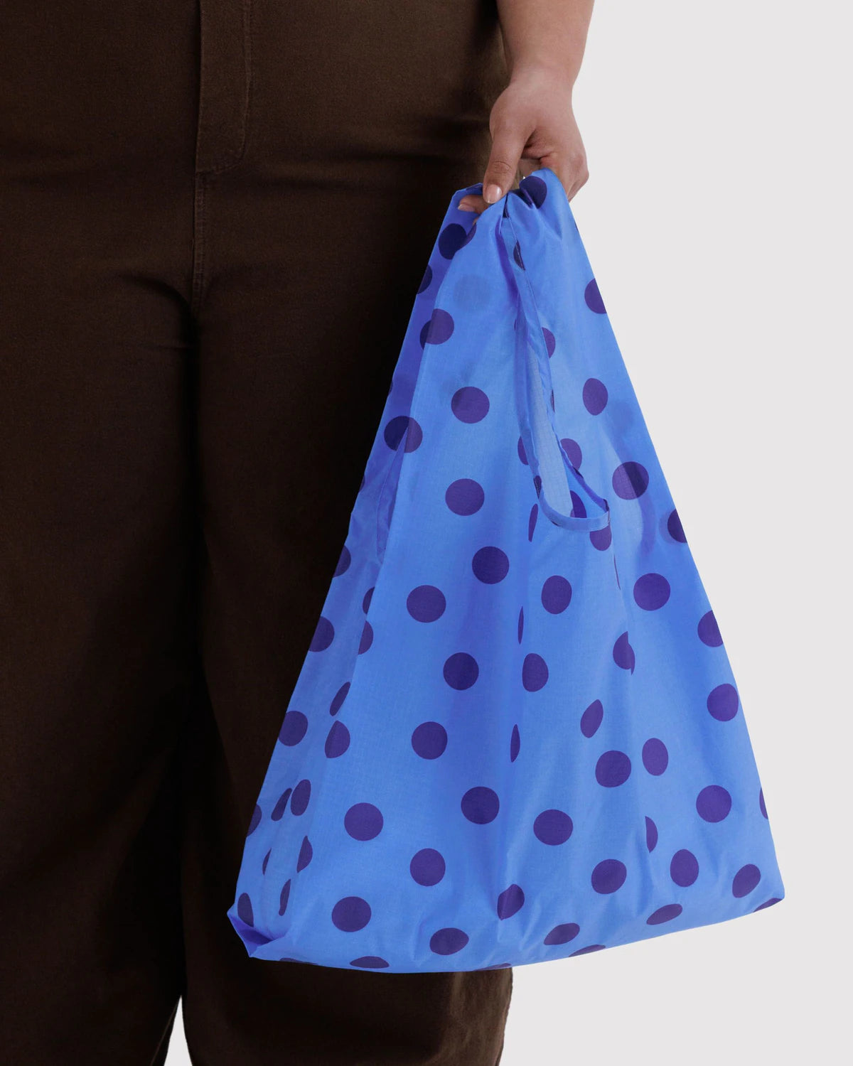 BAGGU Standard Reusable Bag - Blue Polka Dot