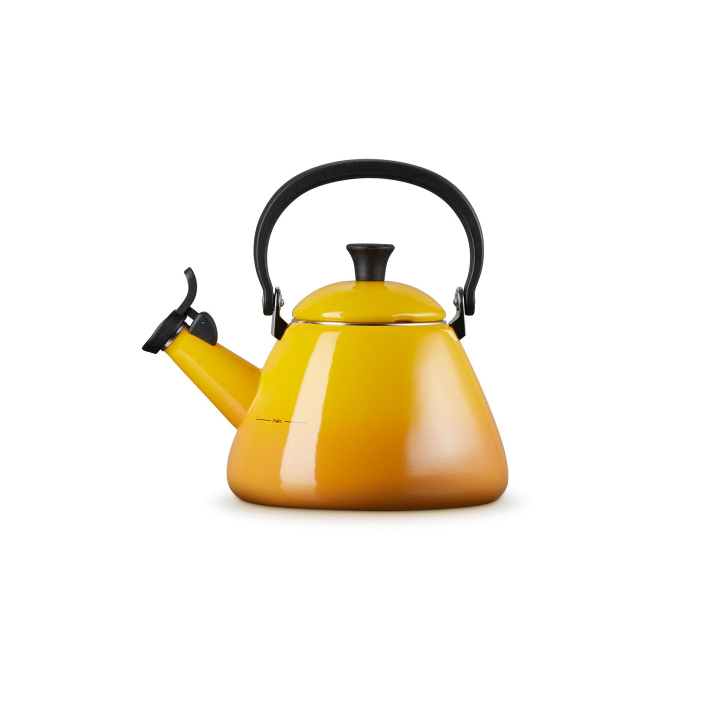 le creuset kone kettle 1.6l in nextar (deep warm yellow shade) 