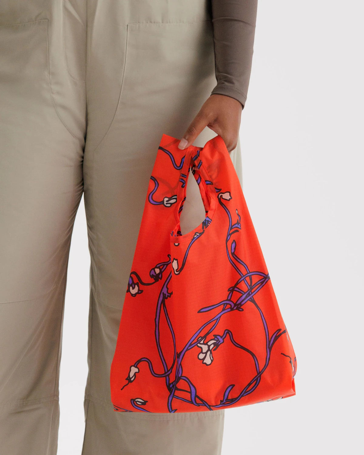 BAGGU Baby Reusable Bag - Red Snapdragon