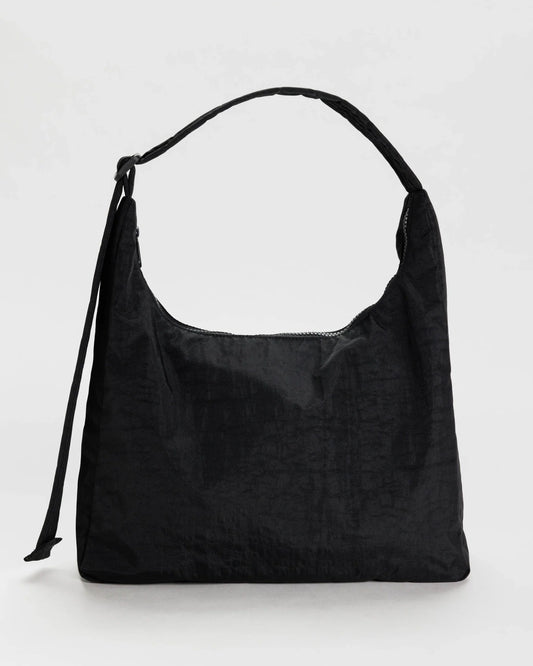 baggu nylon shoulder bag in black 