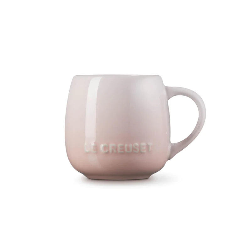 Le Creuset Stoneware Coupe Sphere Mug 320ml Shell Pink