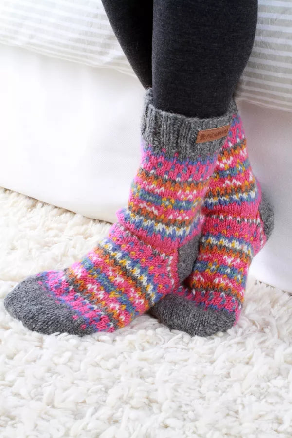 Pachamama Iona Sofa Socks Pink