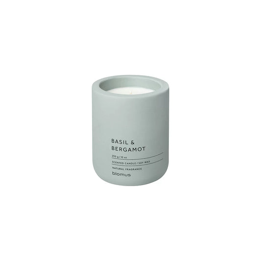 Blomus small basil and bergamot scented candle 