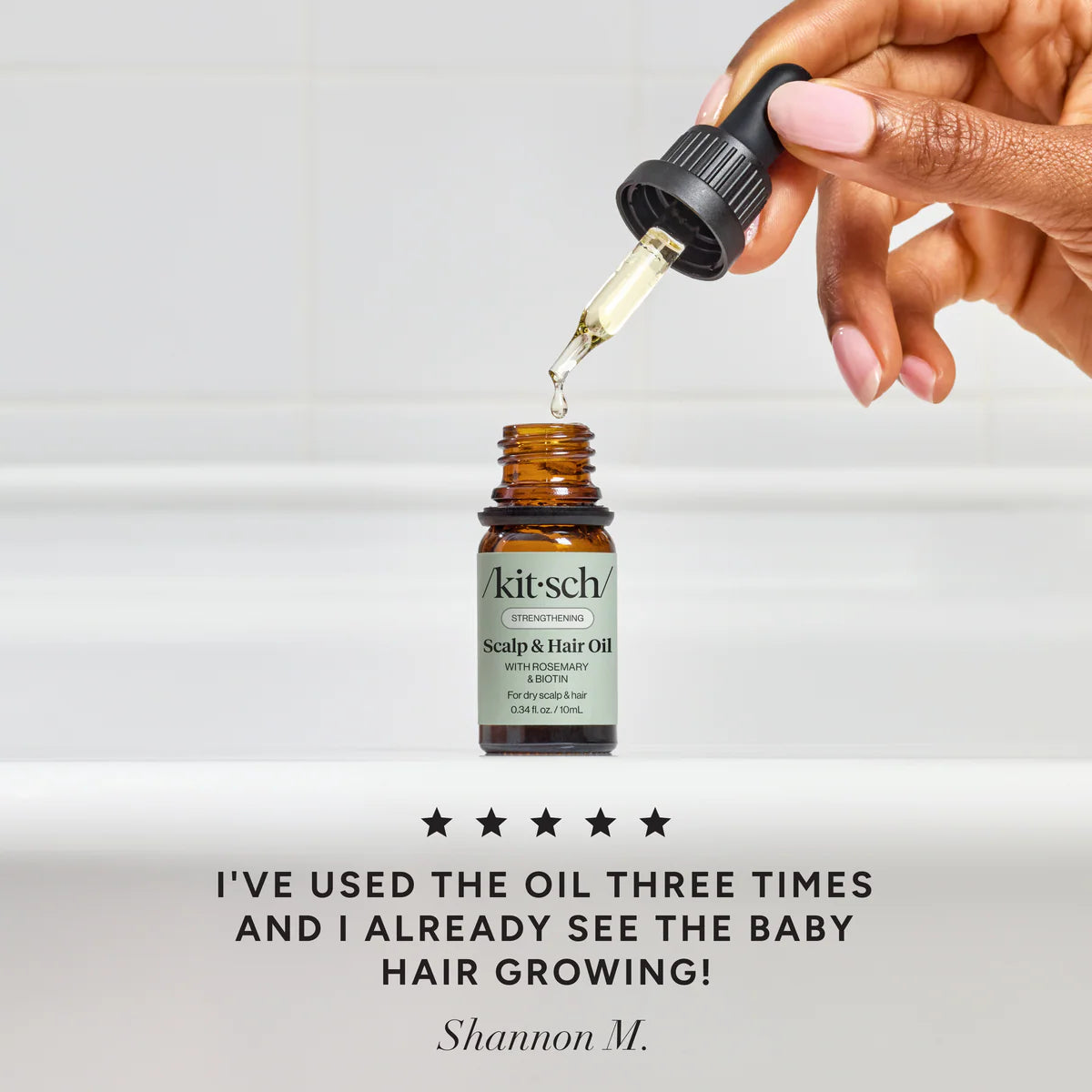 KITSCH Strengthening Hair & Scalp Oil 10ml