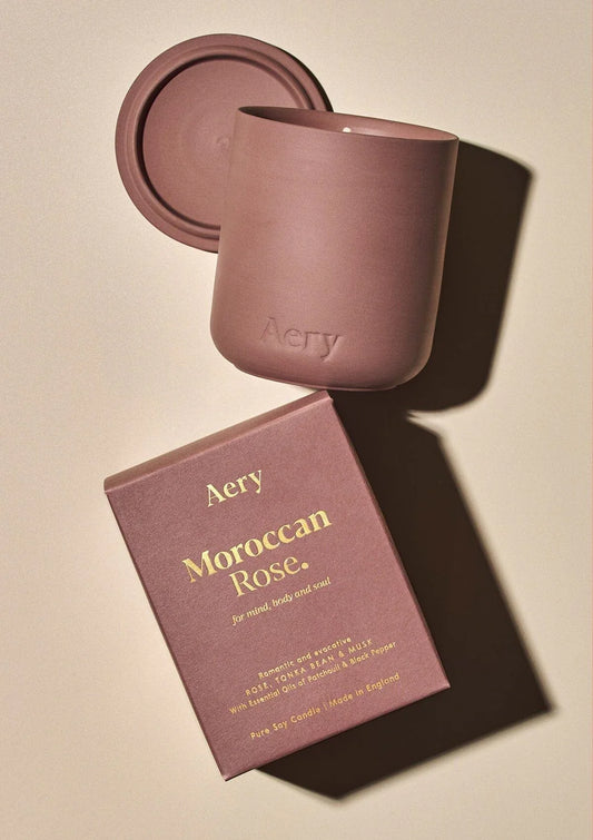 Aery Moroccan Rose Scented candle 